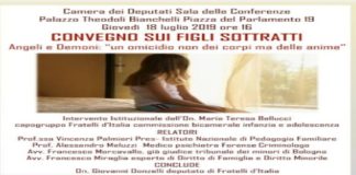 A seguito dello scandalo sugli affidi illeciti di Bibbiano, oggi, giovedì 18 luglio alle 16, si terrà il Convegno “Angeli e demoni”