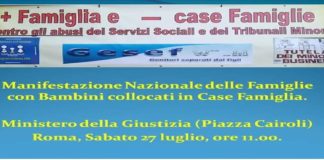 Famiglia e – case Famiglie: contro gli abusi dei Servizi Sociali e dei Tribunali Minorili