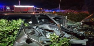 Gravissimo incidente durante la scorsa sera, intorno alla mezzanotte sulla tangenziale, nei pressi dello svincolo di San Filippo