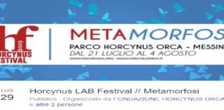 Ecco il programma odierno, dell’Horcynus LAB Festival // Metamorfosi