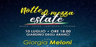 Oggi, mercoledì 10 luglio alle 18: hai appuntamento nella magica terrazza che accarezza Roma