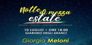 Oggi, mercoledì 10 luglio alle 18: hai appuntamento nella magica terrazza che accarezza Roma