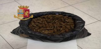 Torna a recuperare la droga, lasciata nascosta in precedenza a Brolo, ma trova gli agenti della Polizia di stato ad attenderlo