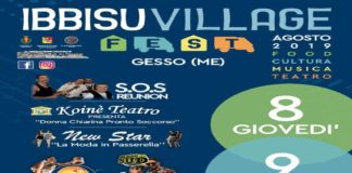 “Ibbisu Village Fest”: domani, martedì 6, si terrà a Palazzo Zanca la conferenza di presentazione