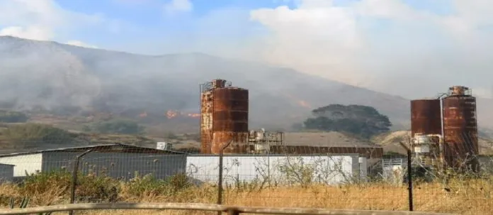 incendio cava