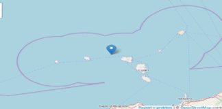 Una scossa di terremoto di magnitudo 3.5, è stata registrata alle 23:35 di ieri nel mare dell’Arcipelago eoliano