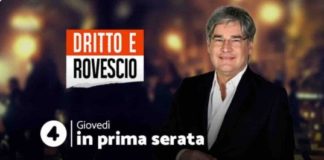 Stasera 19 settembre, fino alle ore 24.00 circa, su Rete 4: “Dritto e rovescio”