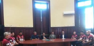 Presentata questa mattina a Palazzo Zanca, la squadra di Tennistavolo Top Spin Messina