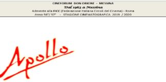 Domani, giovedì 26 settembre il Cineforum Don Orione e la Multisala Apollo di Messina, presentano i loro eventi