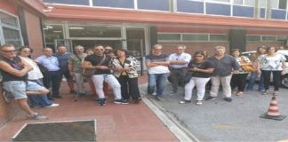 Questa mattina, si è verificata a Messina, una protesta dei tecnici esattori del Consorzio Autostrade Siciliane davanti alla sede di contrada Scoppo