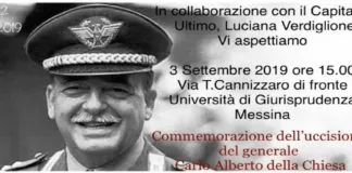 Si terrà domani alle ore 15, davanti alla sede di Giurisprudenza, il sit-in organizzato dall’associazione di volontari “Capitano Ultimo” di Messina