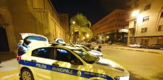 Gli agenti dei vigili Urbani di Messina, della Sezione Radiomobile, la notte scorsa hanno effettuato un servizio di controllo