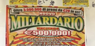 A Milazzo (ME): sono stati vinti 500mila euro, con un gratta e vinci da 5 euro