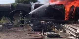 A Terme Vigliatore, dalle ore 11.45 odierne, si è verificato un vasto incendio