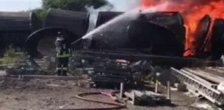 A Terme Vigliatore, dalle ore 11.45 odierne, si è verificato un vasto incendio