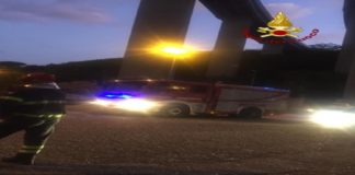 Nel pomeriggio di oggi intorno alle 18.20 una squadra del Comando Provinciale dei vigili del Fuoco di Messina, è dovuta intervenire nella zona sottostante il Viadotto Trapani