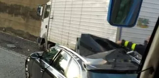 Ulteriore incidente nel pomeriggio odierno, sulla A18 prima del casello di Fiumefreddo in direzione Catania