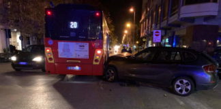 Messina: alle ore 19.00, si e’ verificato uno scontro autobus-auto