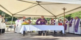 Alle ore 11.00 di stamane, presso il Cimitero Monumentale di Messina è stata celebrata una Santa Messa