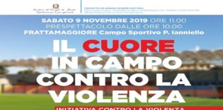 La partita…, “Il cuore in campo contro la violenza”: oggi alle ore 11.00 presso lo Stadio P.Ianniello di Frattamaggiore