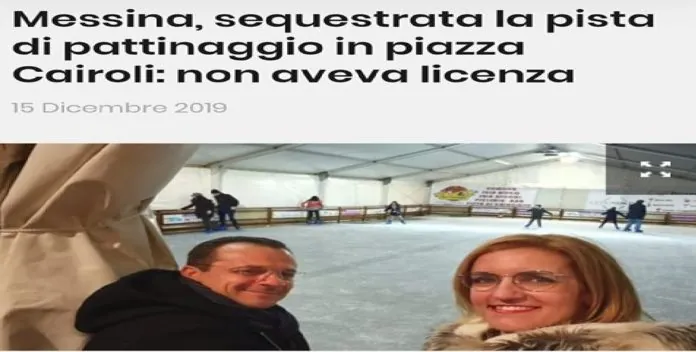 Argento Pista di ghiaccio