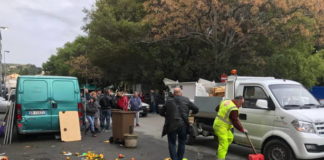 Nuova operazione antiambulantato degli uomini della Sezione Annona al comando del Dirigente Vicario Commissario Giovanni Giardina, della Polizia Municipale di Messina