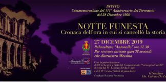 “Notte Funesta”: la commemorazione…, del 111° Anniversario del Terremoto