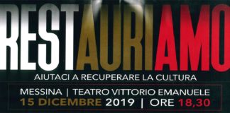 Questa mattina, al Teatro Vittorio Emanuele di Messina, si è tenuta la conferenza stampa per presentare l’iniziativa denominata: “Restauriamo – Aiutaci a recuperare la Cultura”