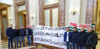 Sono tornati a protestare stamane, i “letturisti” Amam, presenti a Palazzo Zanca, Femca Cisl: «Attendiamo il bando da mesi»