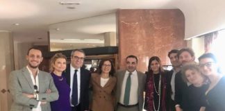 “Oggi sono a Reggio Calabria tra l’affetto e l’entusiasmo di questa bellissima terra per Jole Santelli, la nostra candidata alla presidenza della Regione”