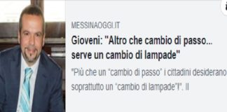 “Più che un -cambio di passo-, i cittadini desiderano soprattutto un -cambio di lampade-”