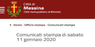 Ufficio stampa del Comune di Messina: i componenti dell’Amministrazione Comunale, fanno le loro precisazioni