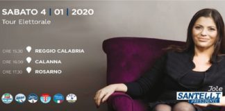 “Dopo la bella partecipazione di questa mattina, nel pomeriggio continuo i miei incontri”