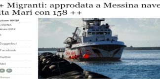 Al porto di Messina, è approdata stamattina la nave spagnola ‘Aita Mari’ con 158 migranti a bordo