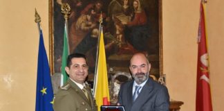 Il Vicesindaco di Messina, arch., ing. Salvatore Mondello, ha ricevuto oggi a Palazzo Zanca il Generale di Corpo d’Armata Francesco Paolo Figliuolo