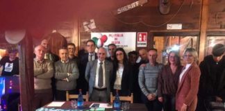 Il leader del Movimento Piu’ Italia, Fabrizio Pignalberi, ha fatto il pieno a Fiuggi