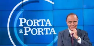 “Porta a Porta”, torna questa sera su Rai1 alle ore 23.20
