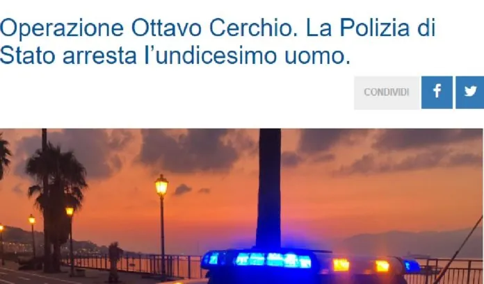 ARRESTO OTTAVO CERCHIO