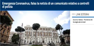 Attenzione sta girando sulla chat di whatsapp, un messaggio bufala con un link al Ministero dell’Interno
