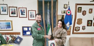 La messinese avvocato Silvana Paratore, segretario regionale Sicilia dell’Associazione Tutela Forze Armate si è recata in visita a Sigonella