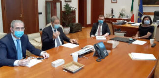 Trasporti, il governatore siciliano Musumeci, ha incontrato i ministri De Micheli e Provenzano