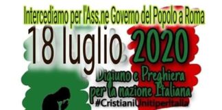 L’appello…, di Francesco Carbone Presidente dell’Associazione Governo del Popolo (APS), costituita nel 2018 a Villafrati (PA)