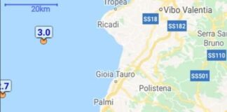 Una forte scossa di terremoto…, di magnitudo 3.9 è stata rilevata dai sismografi dell’INGV in provincia di Reggio Calabria alle ore 11.57 odierne