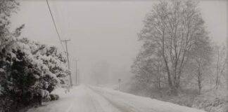 Per la giornata di domani, Lunedì 28 dicembre 2020, ecco la mappa dei rischi idraulico, idrogeologici e di quelli collegati ai temporali