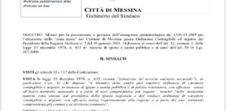 Messina in base a quanto è stato disposto dalla nuova ordinanza del sindaco Cateno De Luca, annunciata sulla sua Pagina Facebook nella tarda serata di ieri, da venerdì 15 gennaio sarà zona ancora più “rossa” rispetto a quel che viene previsto dai Governi nazionale e regionale