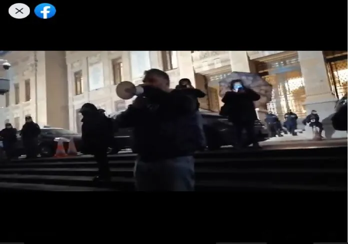 manifestazione pro De Luca