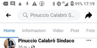 E’ stato il sindaco di Barcellona Pozzo di Gotto (ME), Pinuccio Calabro’ a scriverlo oggi su Facebook