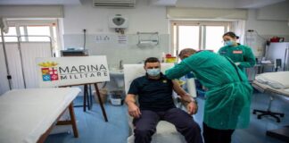 Ieri, 1 marzo, sono iniziate le operazioni di vaccinazione contro il Covid-19 per tutto il personale della Marina Militare della Base di Augusta