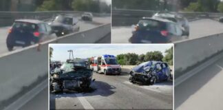 Uno schianto tra due auto: in contromano sulla Statale 16 all’altezza dello svincolo per Fasano, in provincia di Brindisi, il fatto è accaduto giovedi’ scorso auto contromano