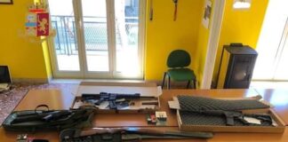 S.Agata Militello (ME): un sessantenne, e’ stato denunciato dagli agenti della Polizia di Stato per omessa custodia di armi